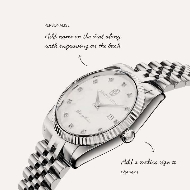 30mm Custom Belgravia Watch (Silver)