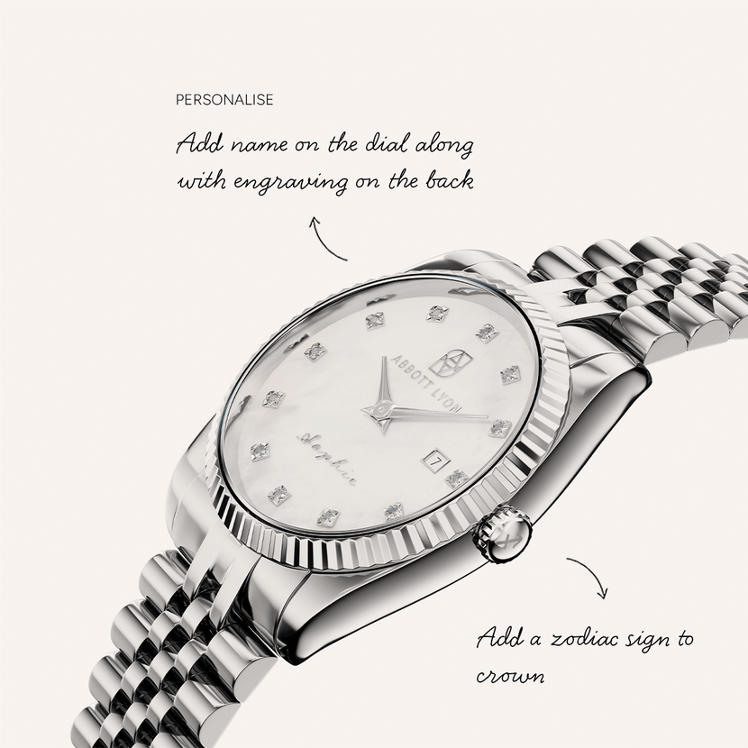 30mm Custom Belgravia Watch (Silver)