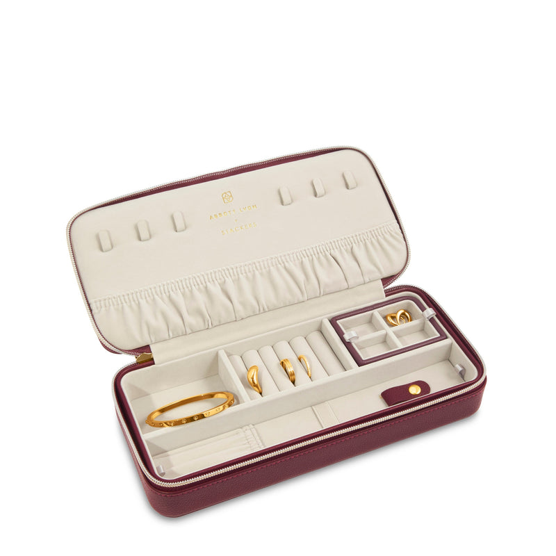 Large Stackers x Abbott Lyon Jewellery Box (Burgundy)