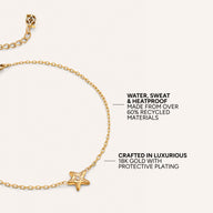 Starfish Made Mine Bracelet (Gold)