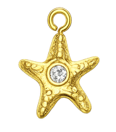 Written In The Sand Starfish Charm (Gold)