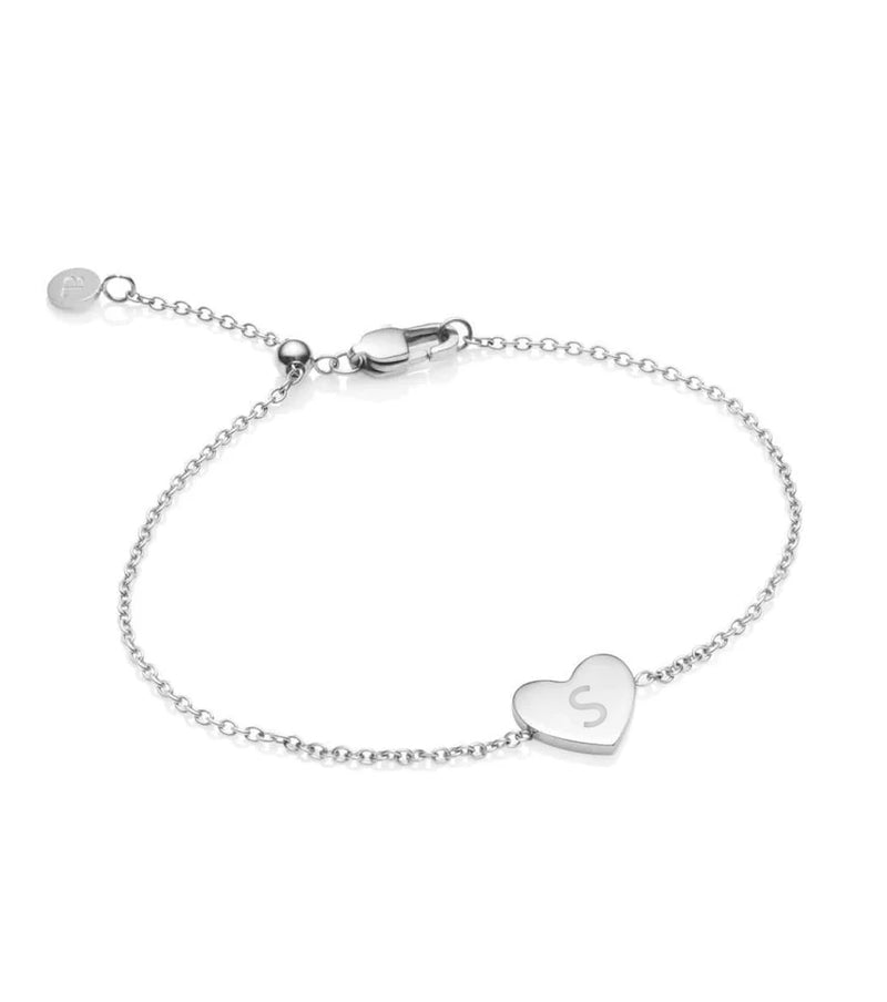 Made Mine Heart Bracelet (Silver)