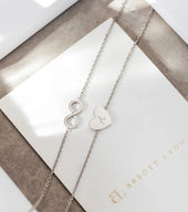 Made Mine Heart Bracelet (Silver)