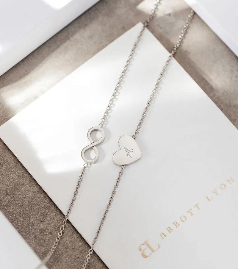 Made Mine Heart Bracelet (Silver)