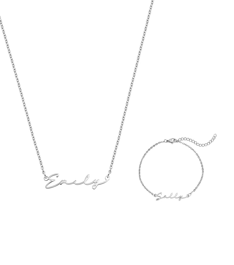 Signature Name Set (Silver)