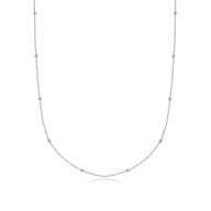 Sphere Chain Necklace (Silver)