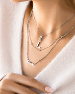 Sphere Chain Necklace (Silver)