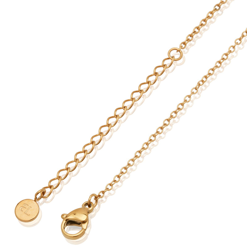 Carrie Name Necklace (Gold)