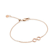 Made Mine Infinity Bracelet (Rose Gold)