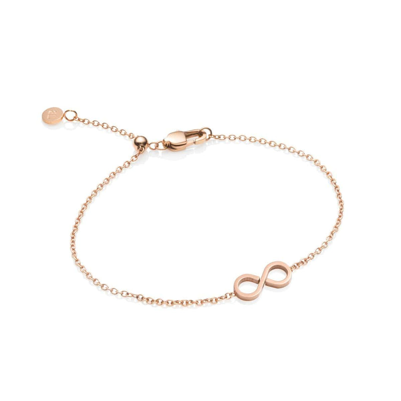 Made Mine Infinity Bracelet (Rose Gold)