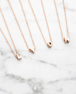 Initial Bracelet (Rose Gold)