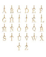 Letter & Birthstone Figaro Chain Bracelet (Gold)