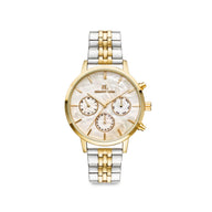 Two Tone Pearl Link Nueva 40 Watch